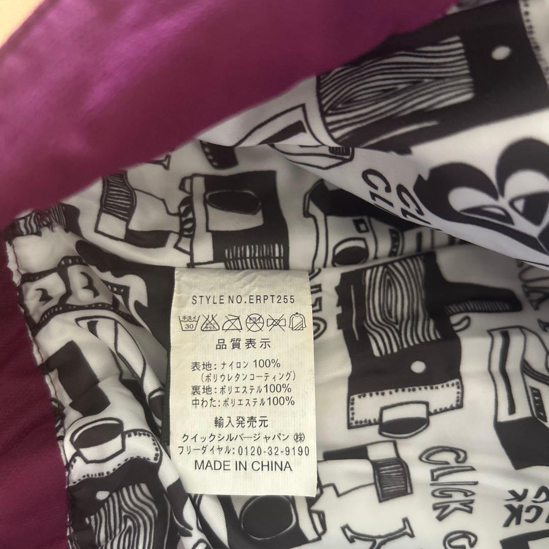 Roxy パープル スノーボードパンツ Lサイズ