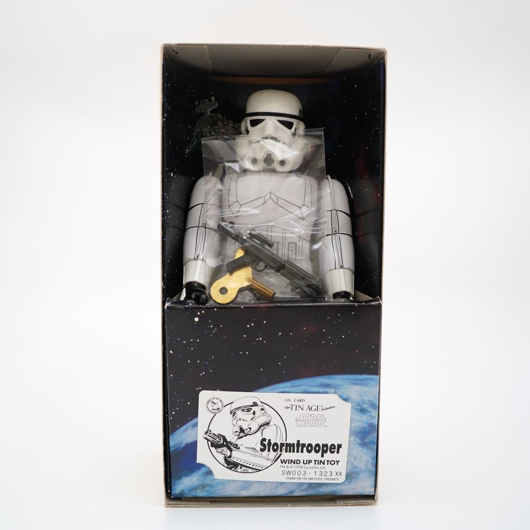 大阪ブリキ STAR WARS ストームトルーパーWIND UP TIN TOY