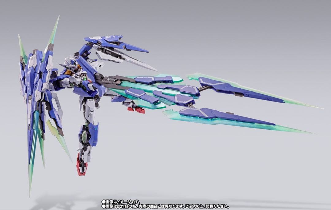 輸送箱未開封▼L BUILD▼ダブルオークアンタ フルセイバー