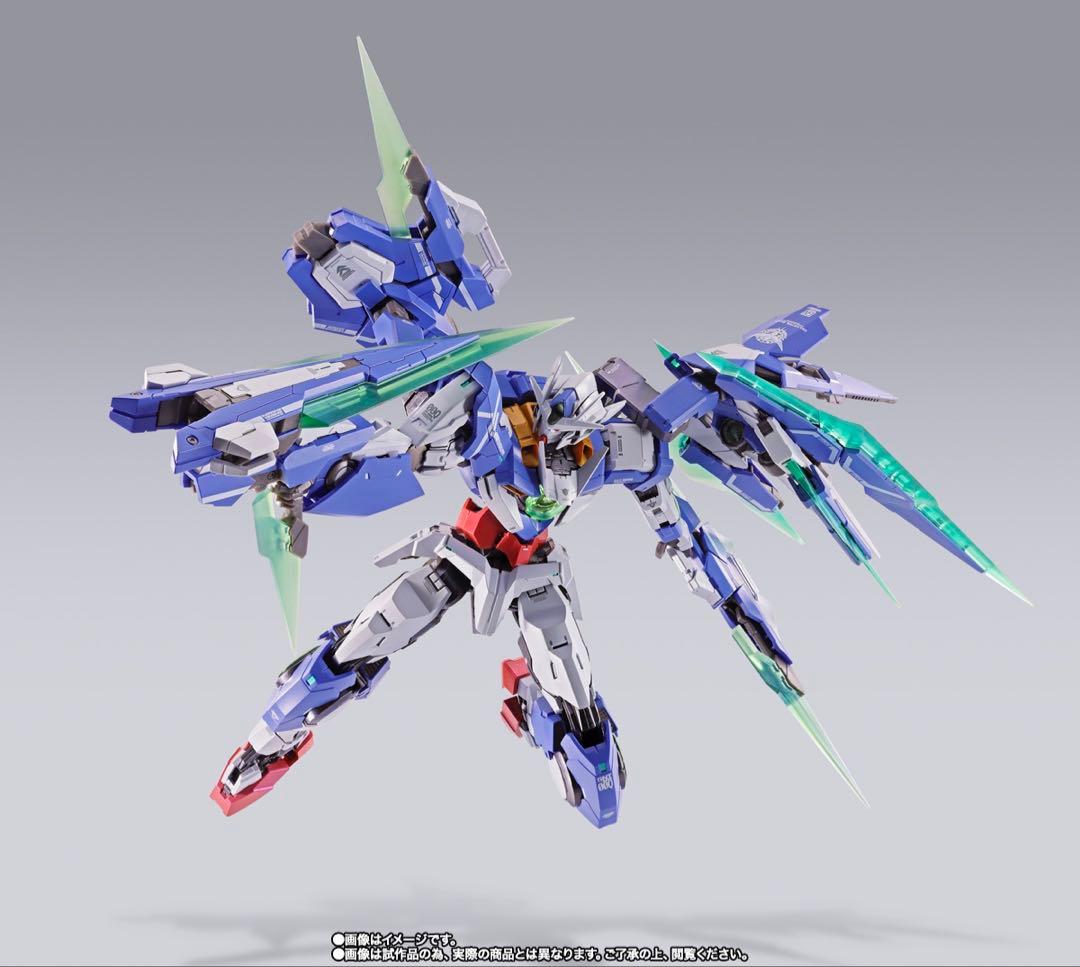 輸送箱未開封▼L BUILD▼ダブルオークアンタ フルセイバー