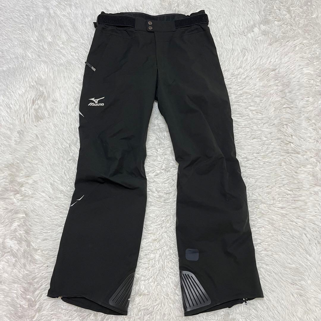 最高級 ミズノ MIZUNO スキーウェア セットアップ serious 黒