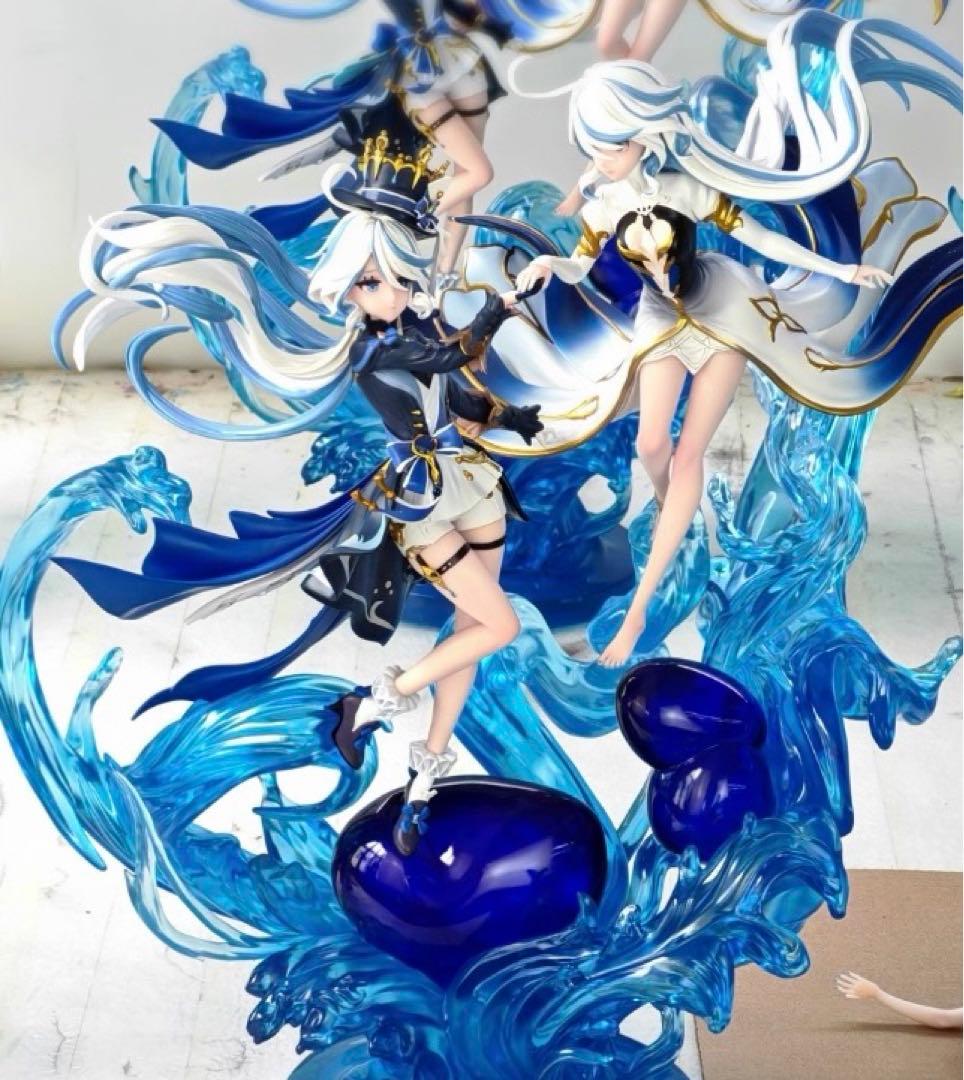 原神 フリーナ 完全品フィギュア ガレージキット　塗装済み