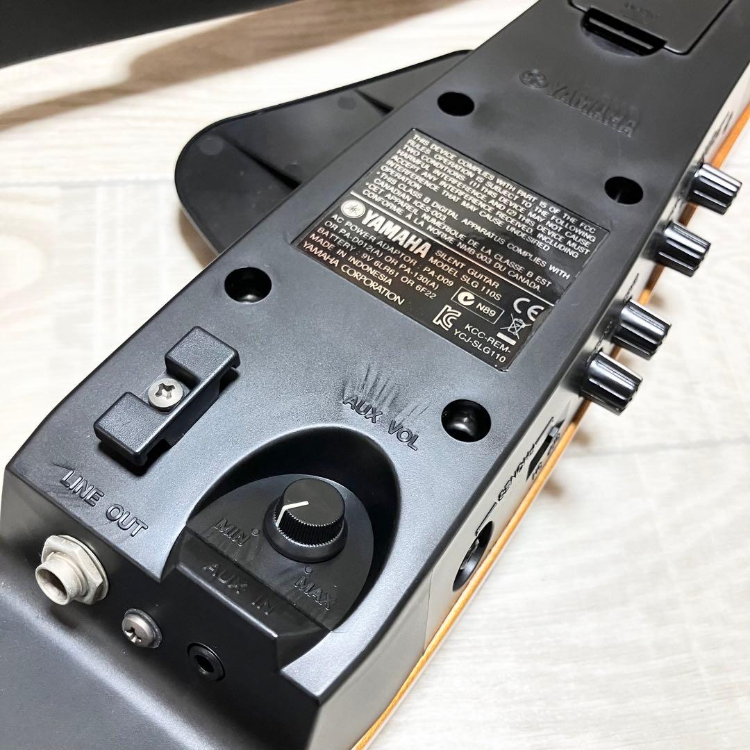 【中古良音】美品　YAMAHA SLG110S サイレントギター　ヤマハ