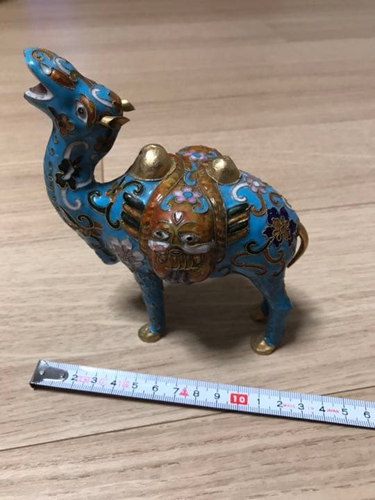 中国  七宝焼き  ラクダ