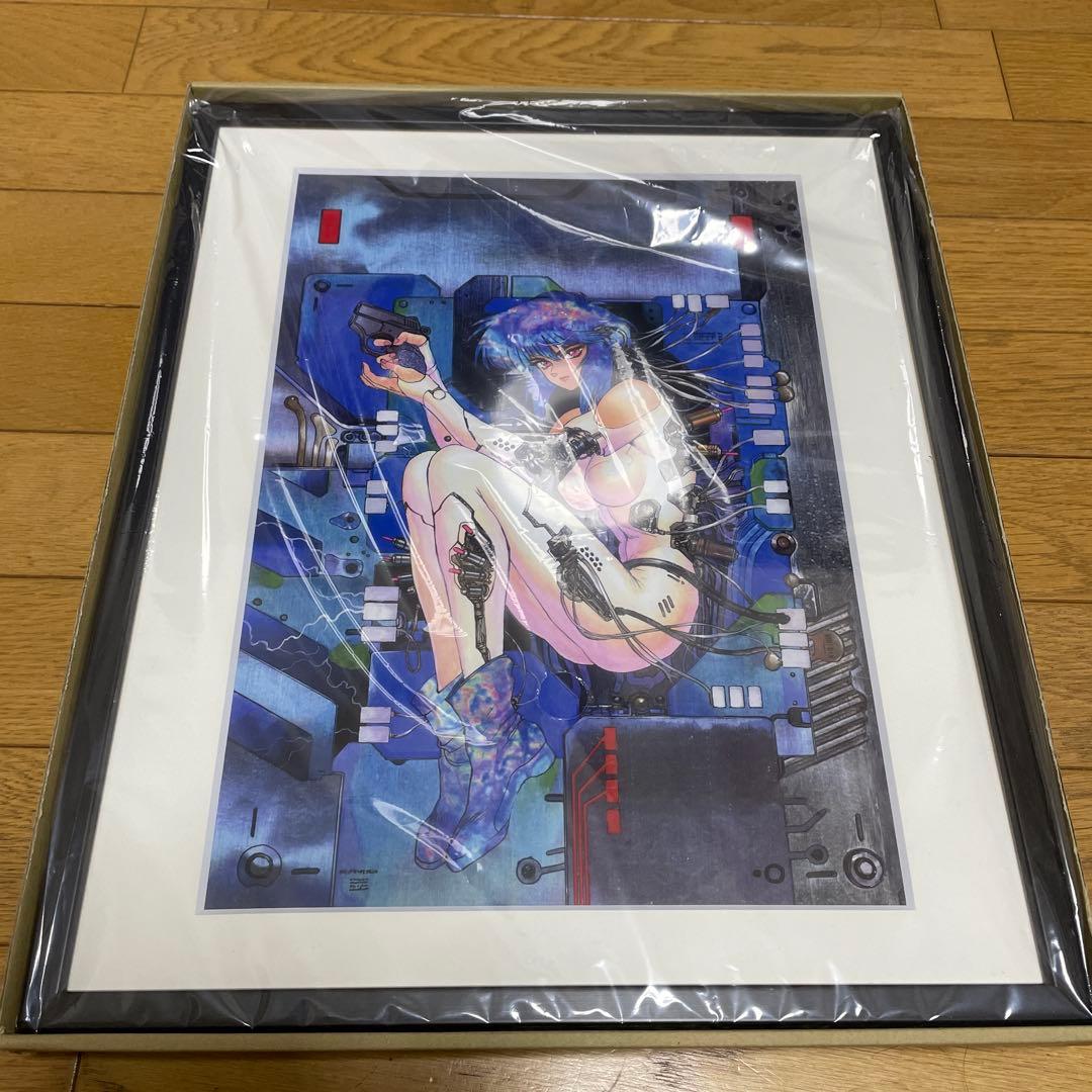 士郎正宗の世界展　攻殻機動隊　複製原画　クリアファイル