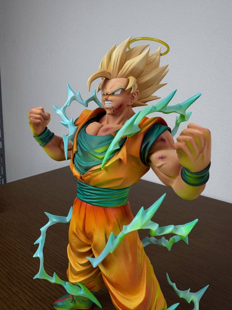 ドラゴンボール 孫悟空リペイント 三次元彩色　フィギュア