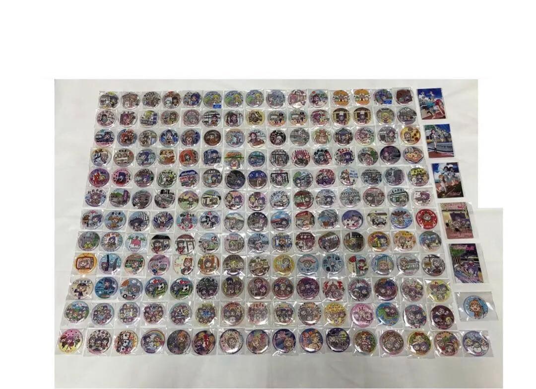 187点 レア 廃盤 エラー ラブライブ まちあるき 街歩き スクエア 缶バッジ