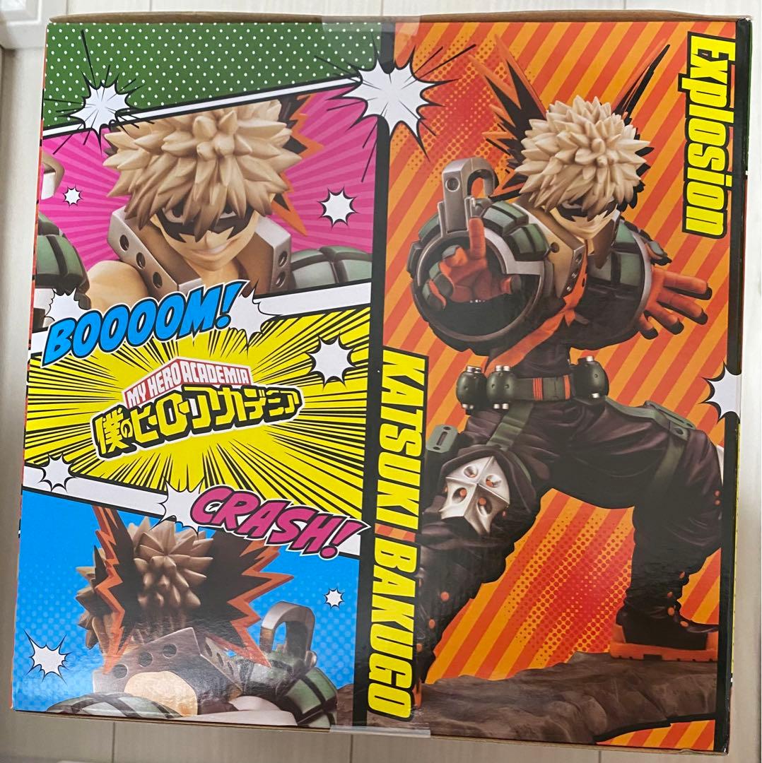 新品未開封　ヒロアカ　爆豪勝己　ARTFX J マスク無し頭部パーツ　2点セット