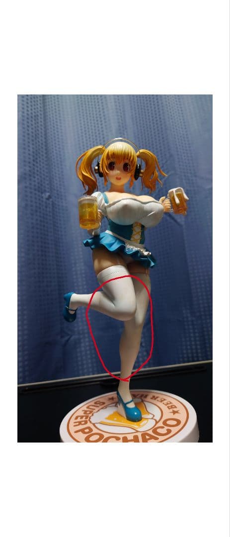 すーぱーぽちゃ子 ビアガールVer. 1/6