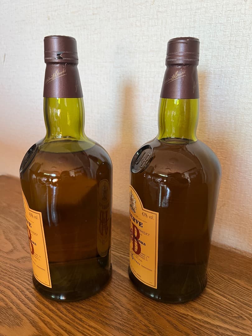 J&B RESERVE ジャスティリーニ&ブルクッス 15年 2セット