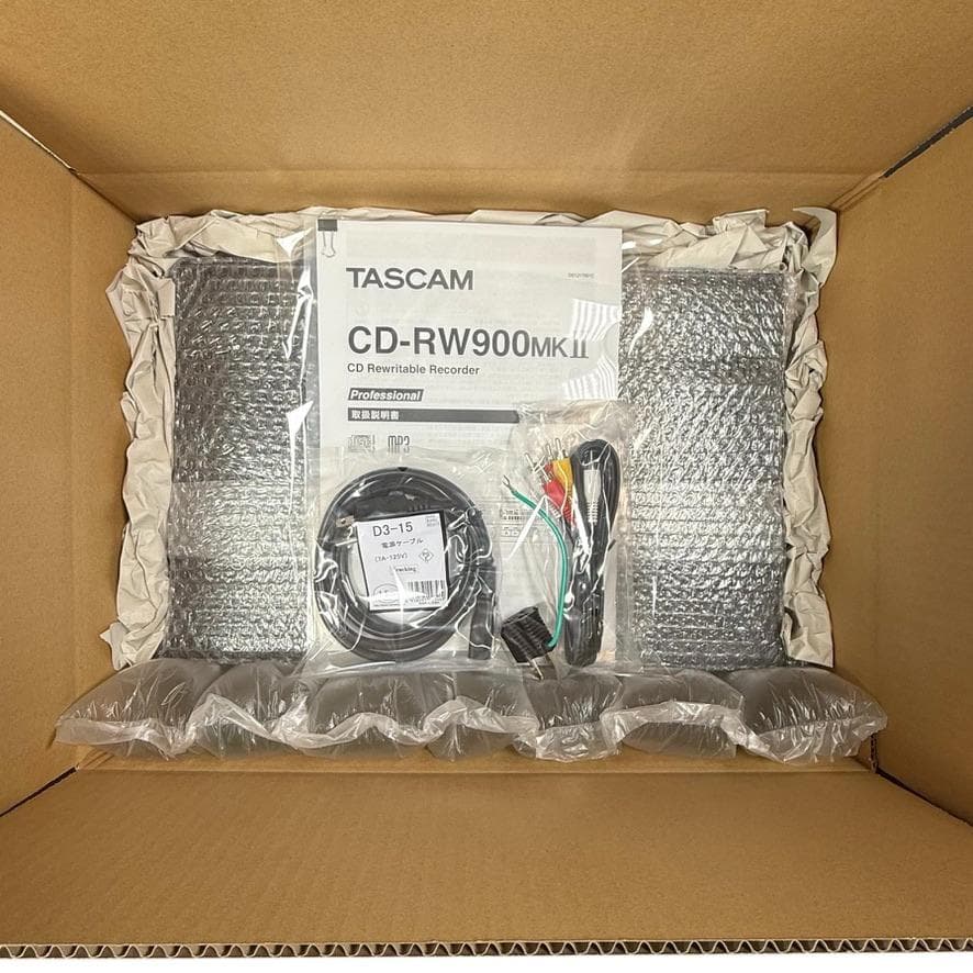 ◆CD録音履歴24時間◆TASCAM CDレコーダー CD-RW900MK2