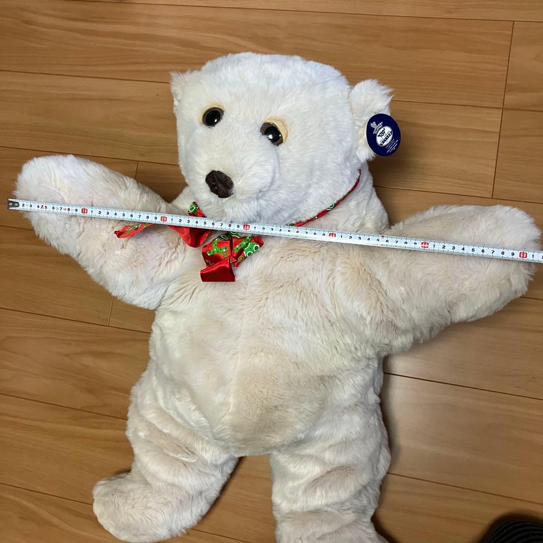アイルランド製　ハンドメイド　HUGGABY PUPPET シロクマ　パペット