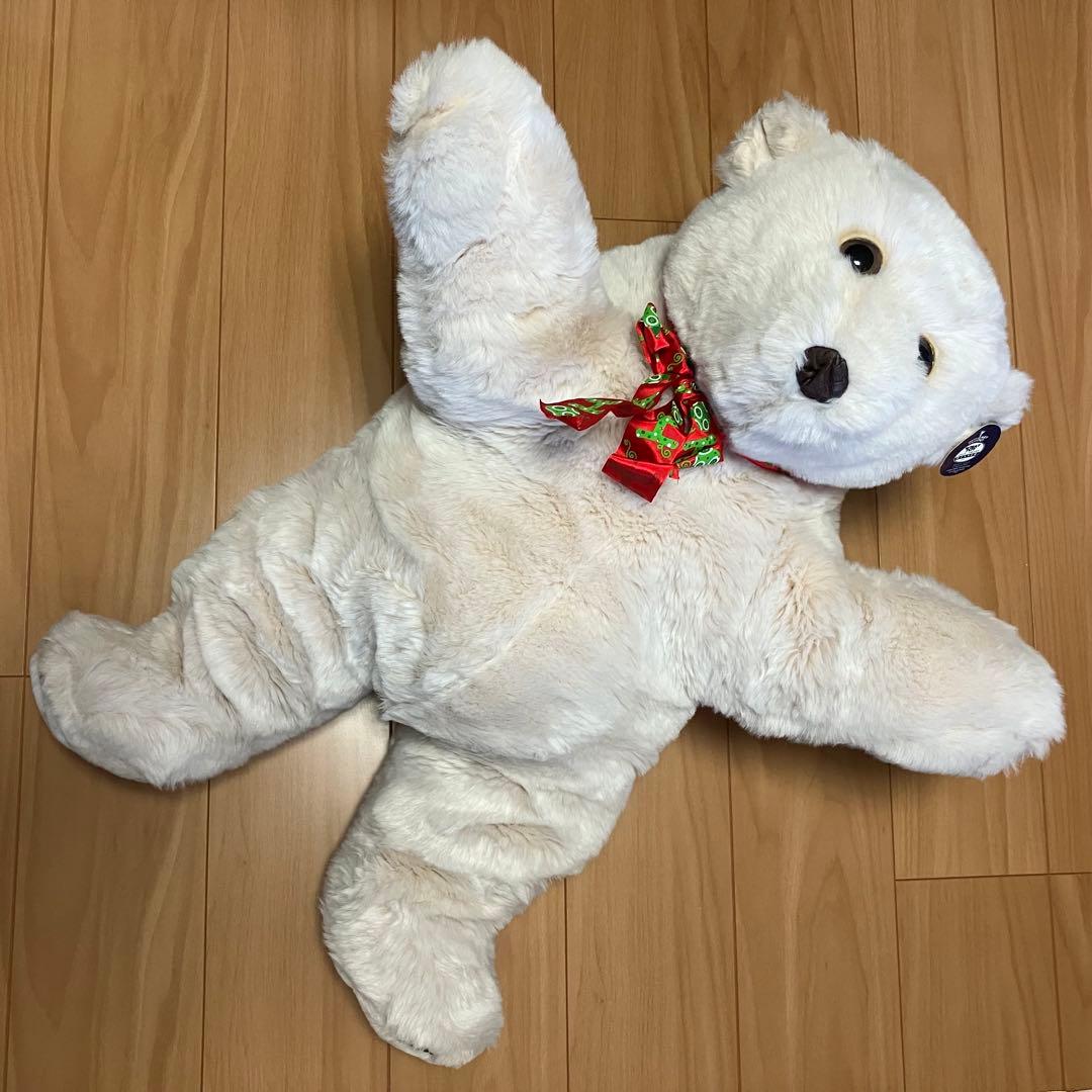 アイルランド製　ハンドメイド　HUGGABY PUPPET シロクマ　パペット