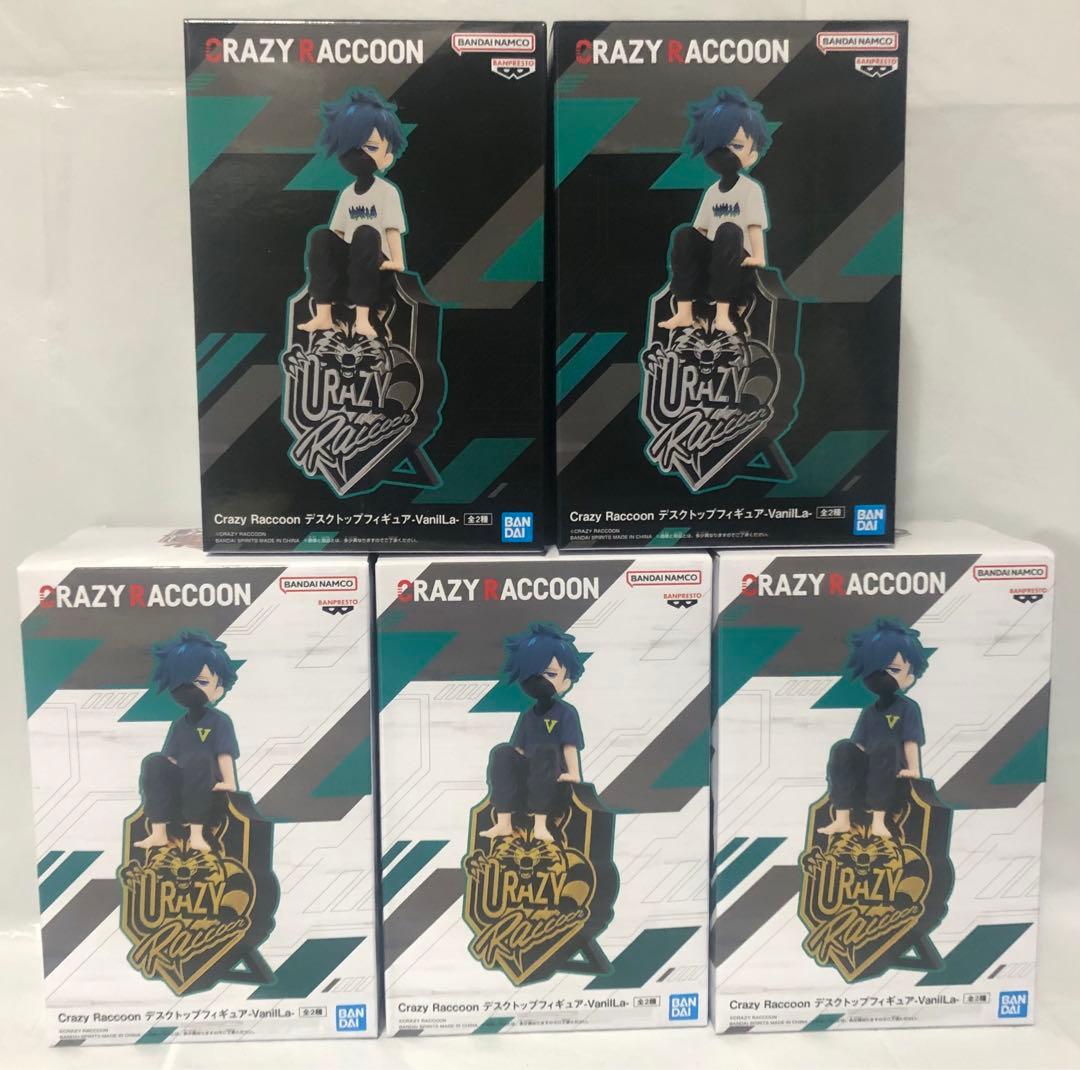 Crazy Raccoon デスクトップフィギュア 9点セット