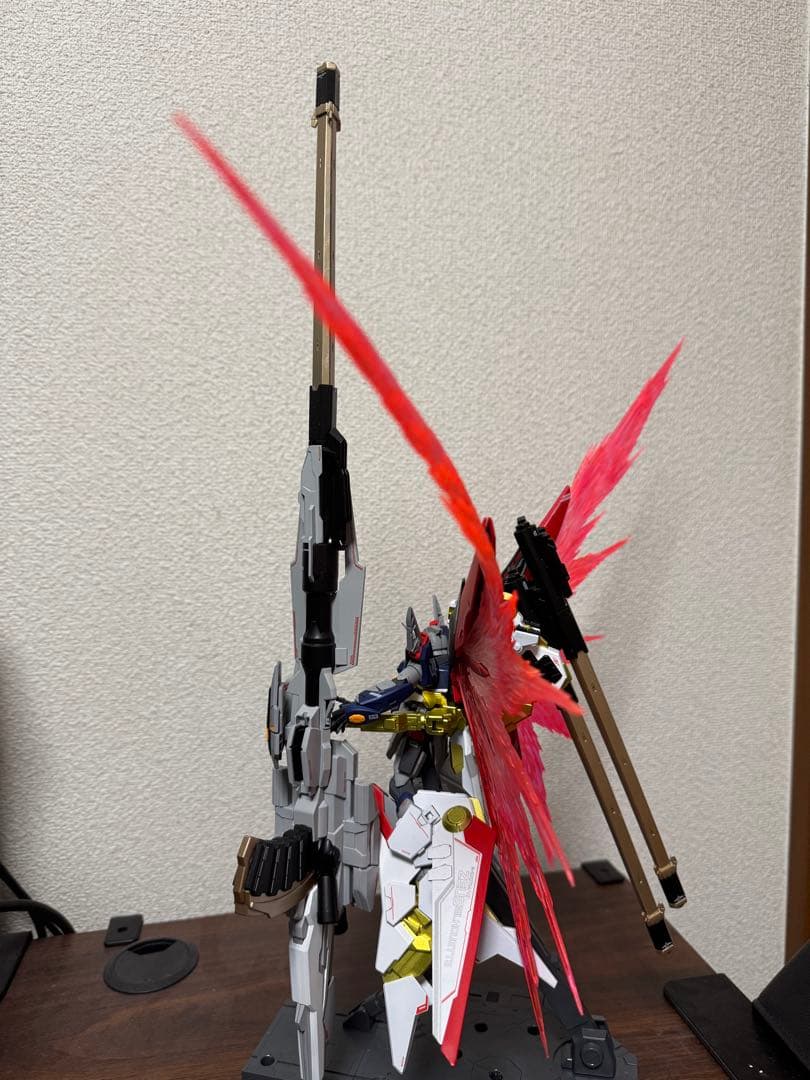 hgデスティニーガンダム SpecII ゼウスシルエット&光の翼