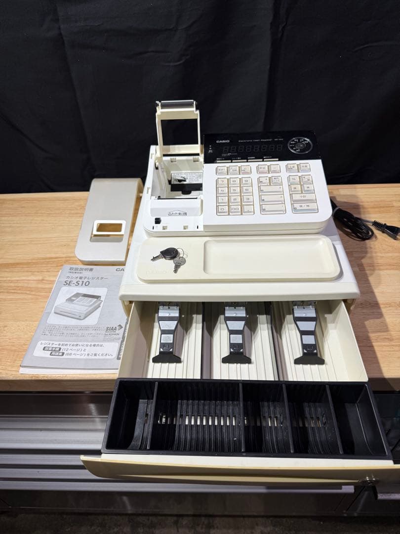 カシオ　レジスター　SE-10 簡易動作確認済み　中古