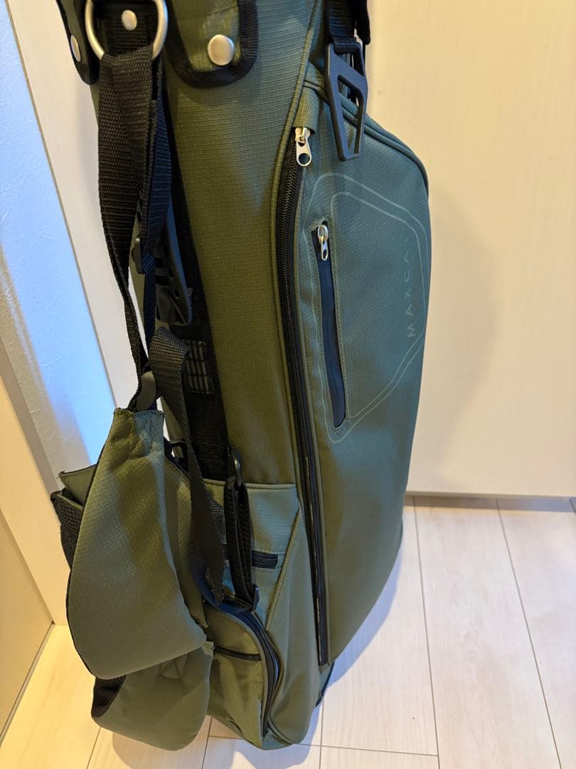 超軽量キャディバッグ　1.7kg MAXCAT カーキ