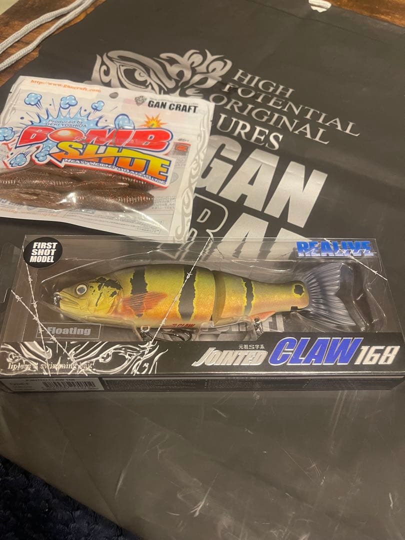 リアルピーコックバス　釣りフェス限定　ジョイクロ　サービス付　　　ガンクラフト