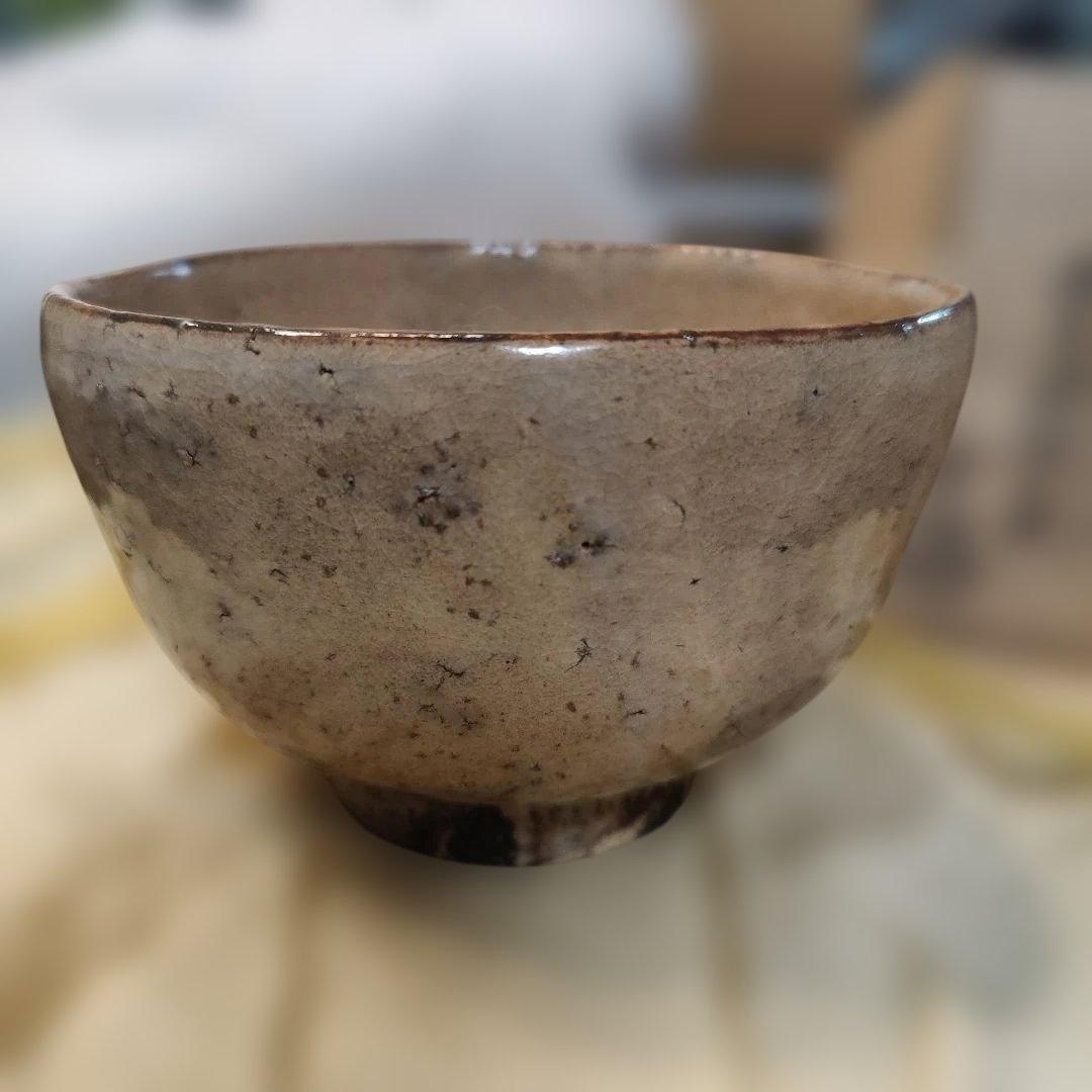 R*T様 十二代　田原陶兵衛(作)　萩焼茶碗　共箱 未使用品 本物保証