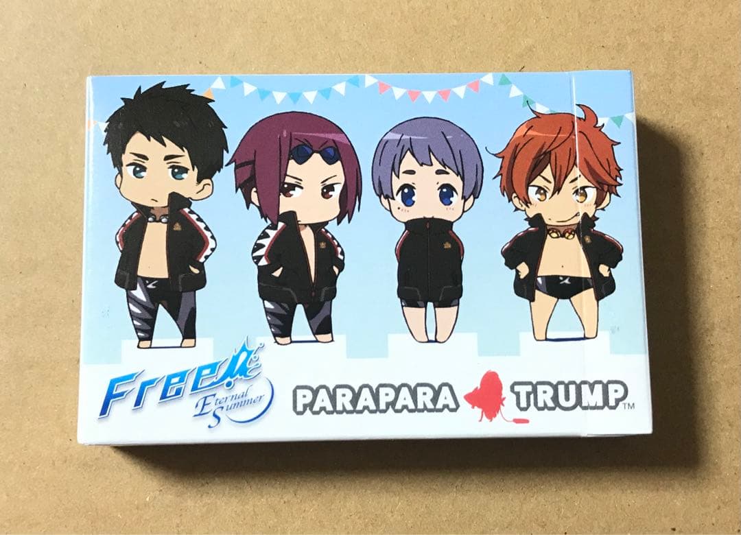 Free!岩鳶＆鮫柄学園トランプ 缶バッジ スマートフォンリング 七瀬遙 松岡凛
