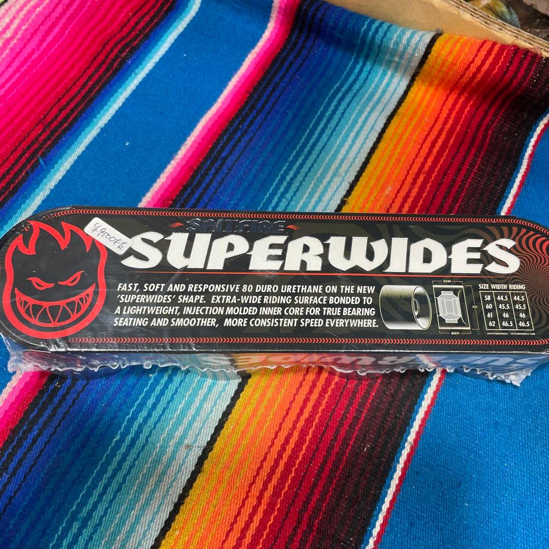Superwides 80Dウレタン スケートボードウィール 62mm
