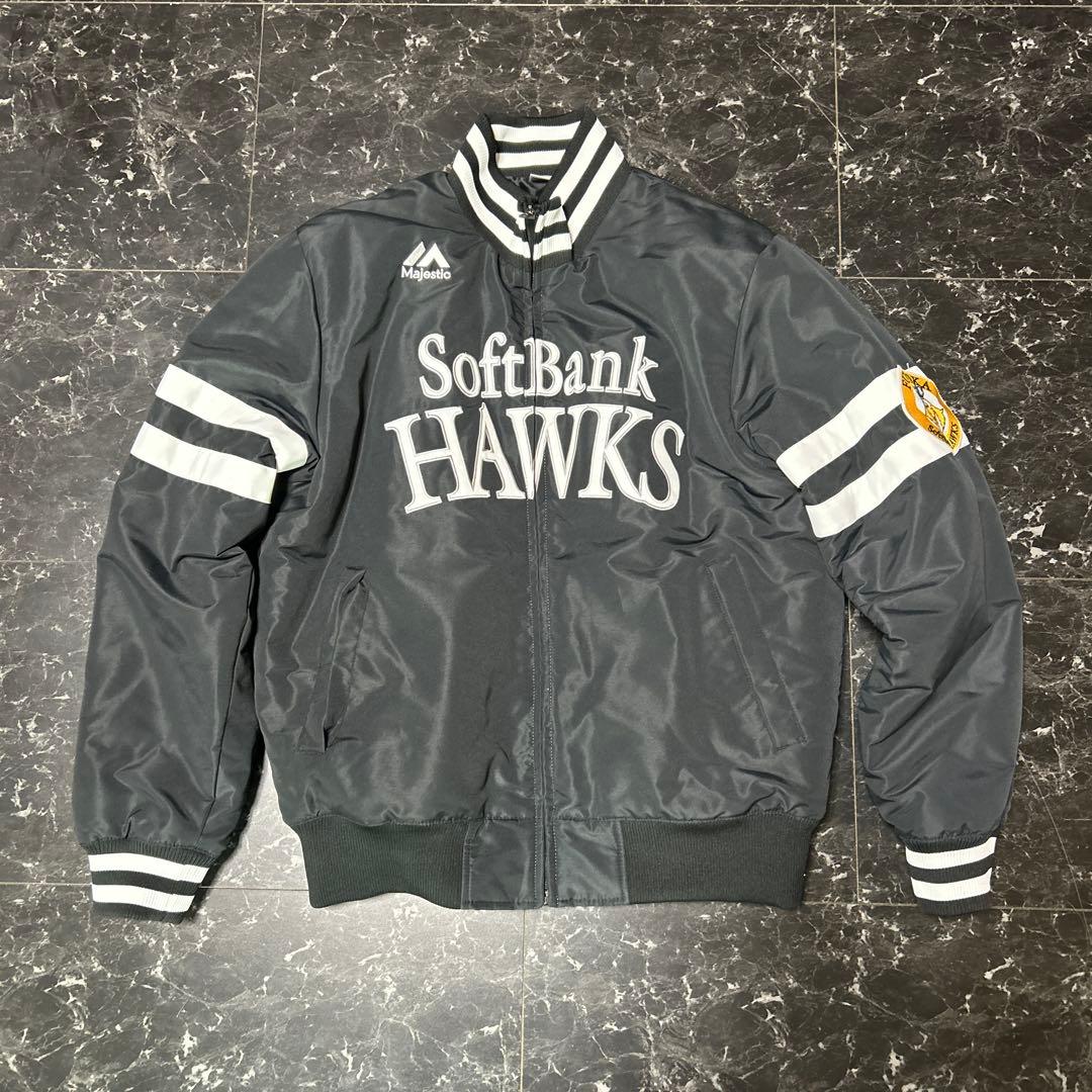 【美品】ソフトバンクホークス　ジャンパー　Ｌサイズ　SoftBank
