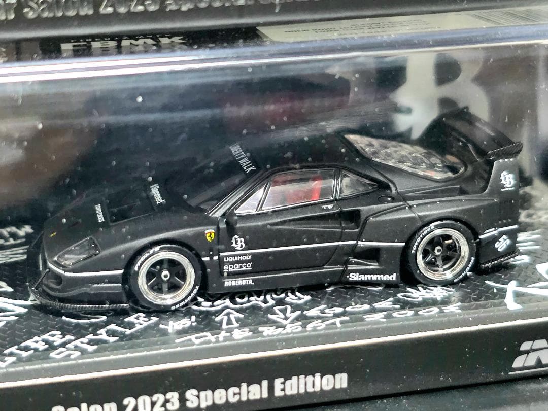 イノモデル 1/64 フェラーリ F40 LB チェイス サイン入り 2セット