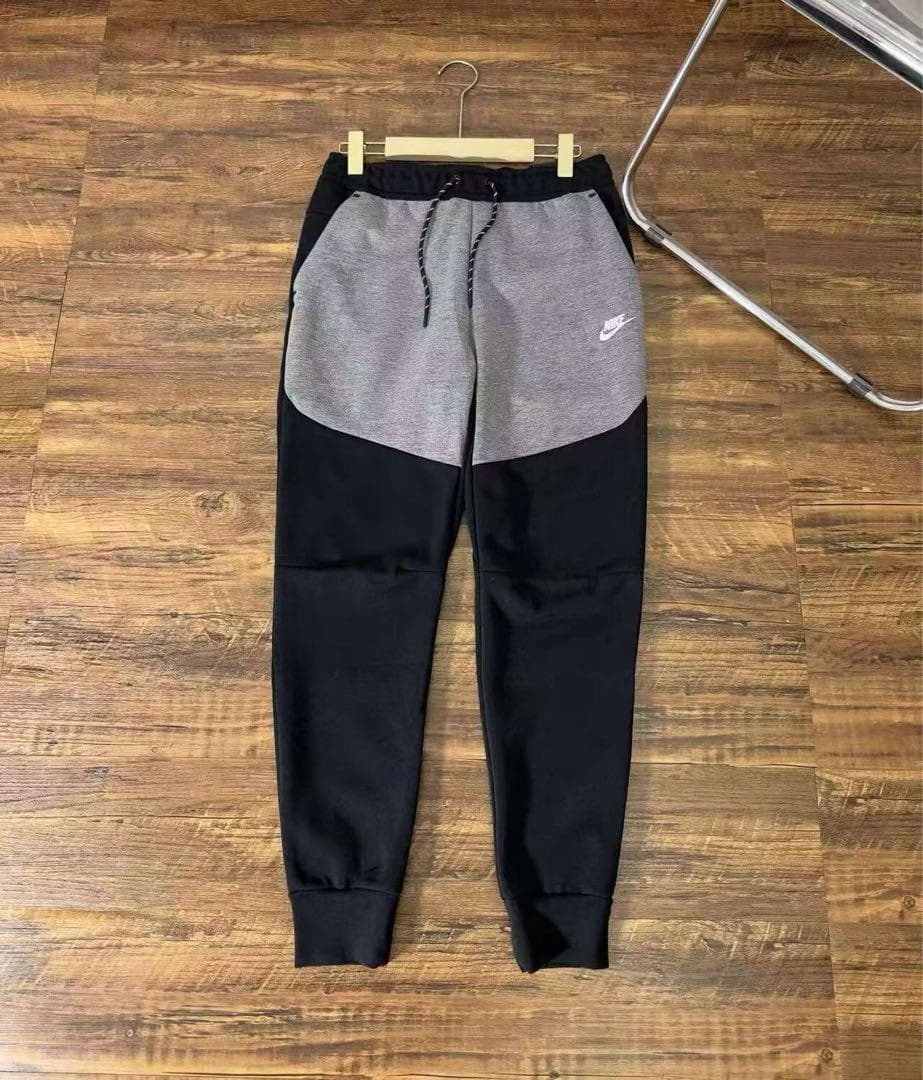 Nike ジャージ上下セット ブラック/グレー**L**