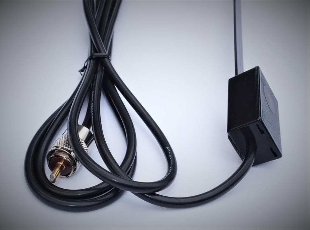 AM★特注！覆面ガラスマウントアンテナ V/UHF(144/430MHz)★