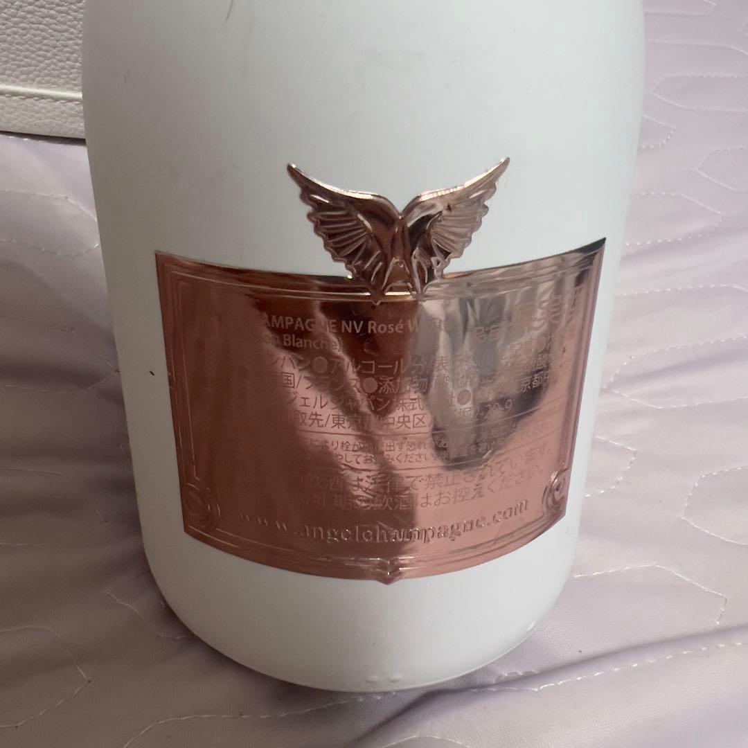 未開封　ANGEL シャンパン ホワイトロゼ 750ml ケース付き