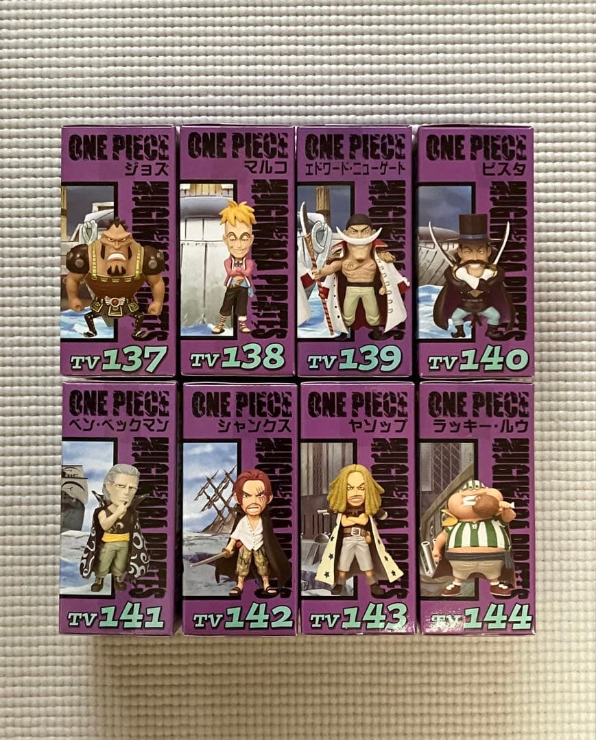 ワールドコレクタブル ワンピース 白ヒゲ海賊団 赤髪海賊団 26種【未開封品】