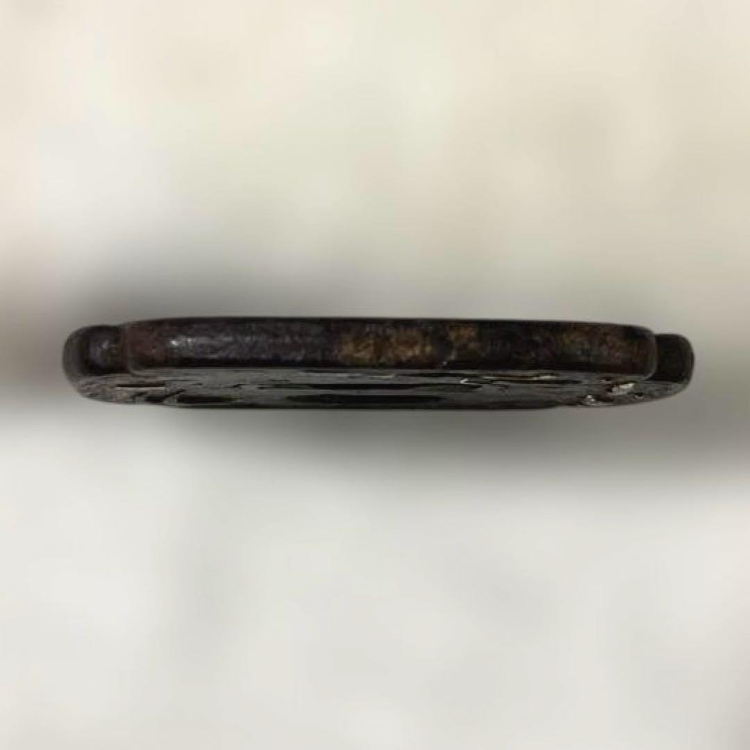 B-61 鍔　三名合作　在銘　武具　刀装具　日本　骨董品　時代物　美術品　工芸品