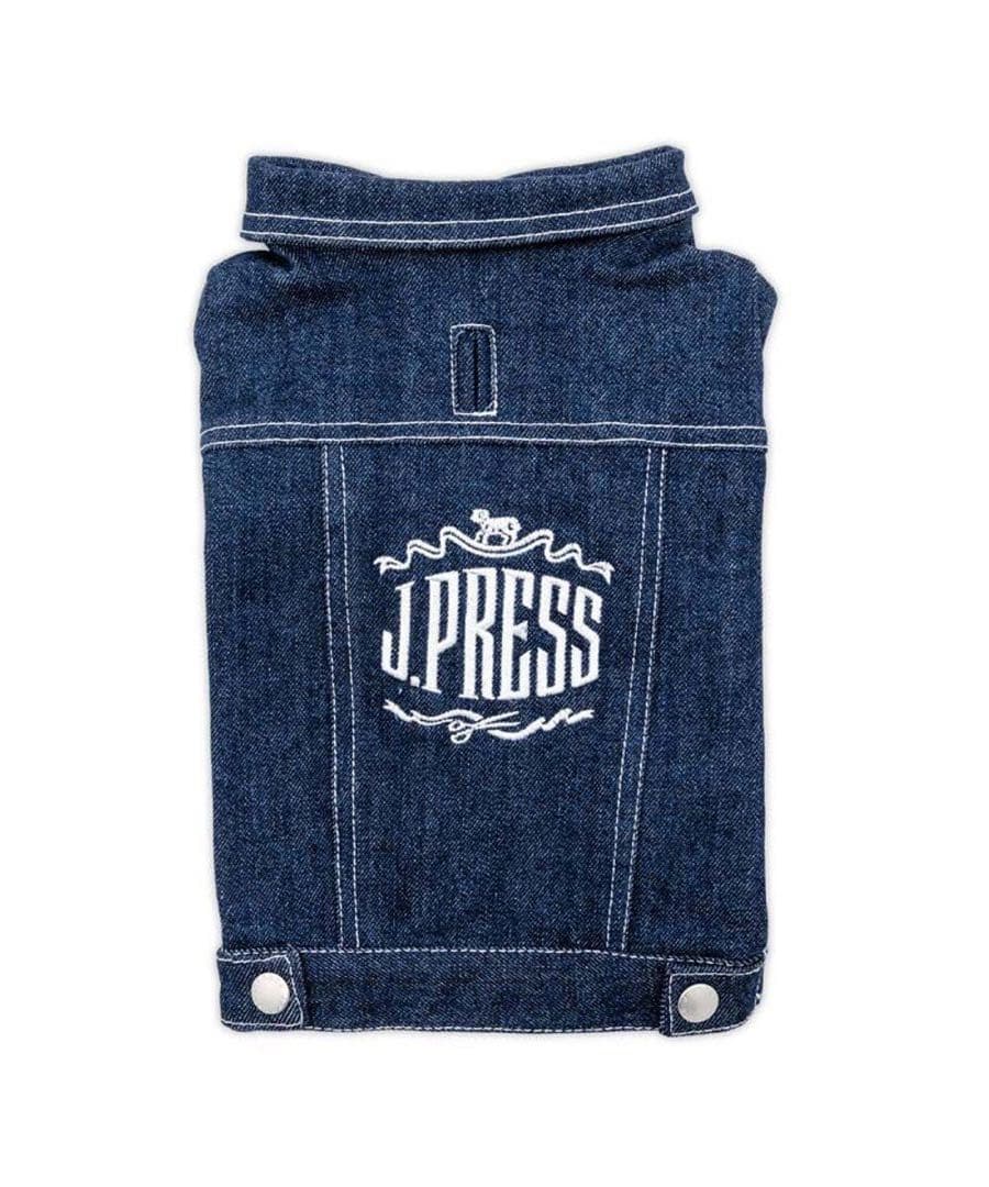 【新品・未使用】 J.PRESS デニムジャケット 小型犬3S