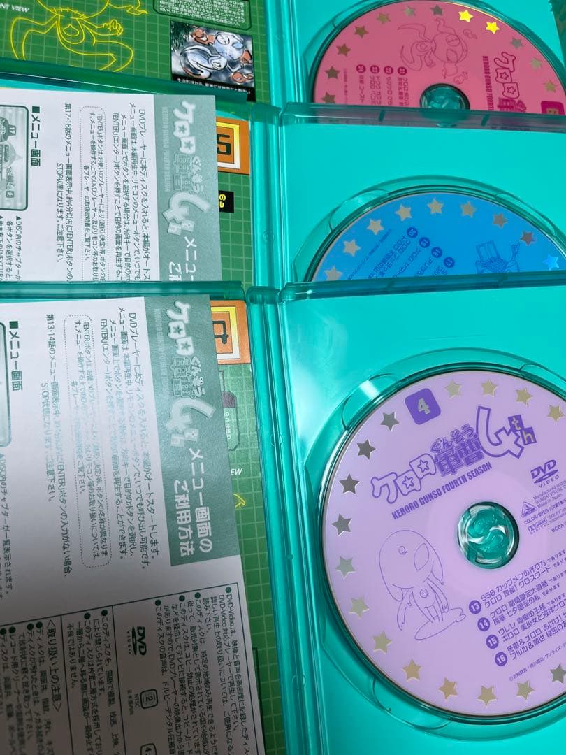 ケロロ軍曹　DVD box付きセット
