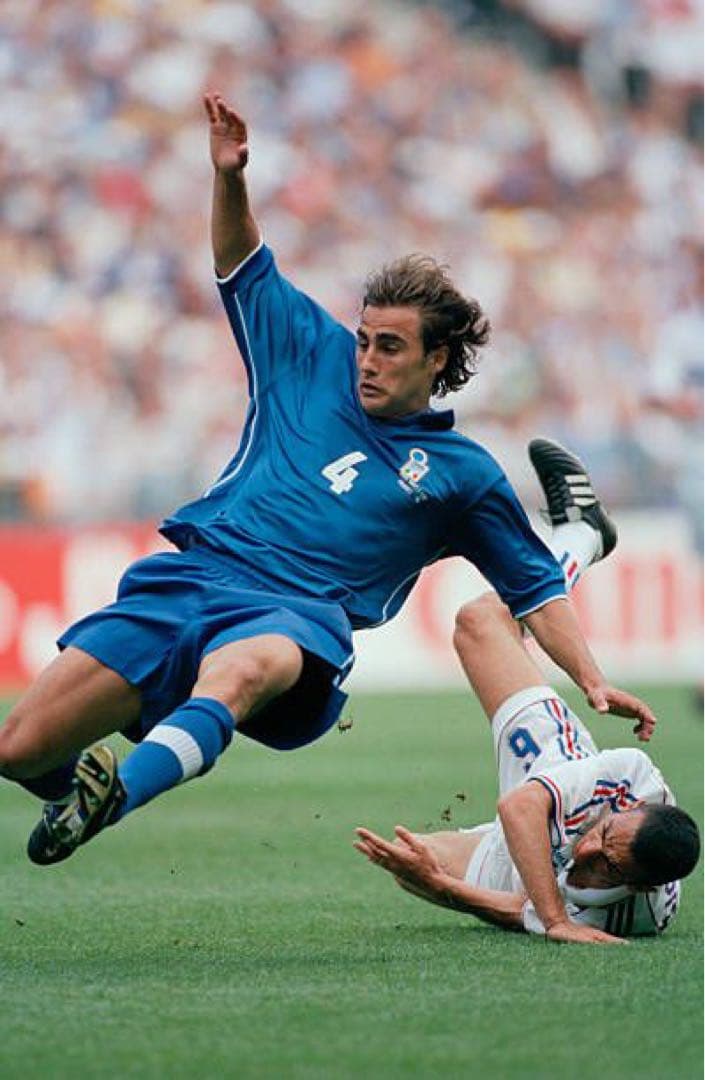 【正規品】　カンナヴァーロ　ユニフォーム　イタリア代表　1998 フランスw杯