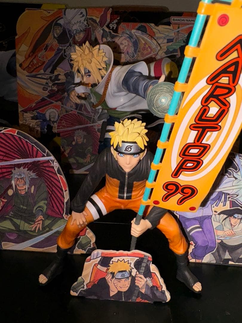 NARUTO 一番くじ　豪華絢爛忍絵巻　ABCD賞セット