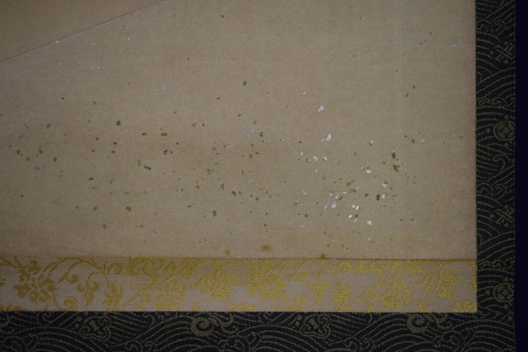 不詳/作者不詳/南天図/扇面/横物/布袋屋掛軸HJ-886