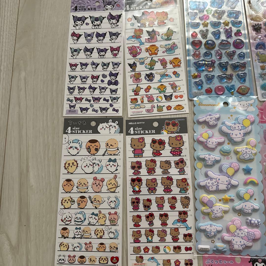 うるちゅるPOPSEAL ボンボンドロップ　サンリオ　たまごっち　ちいかわ