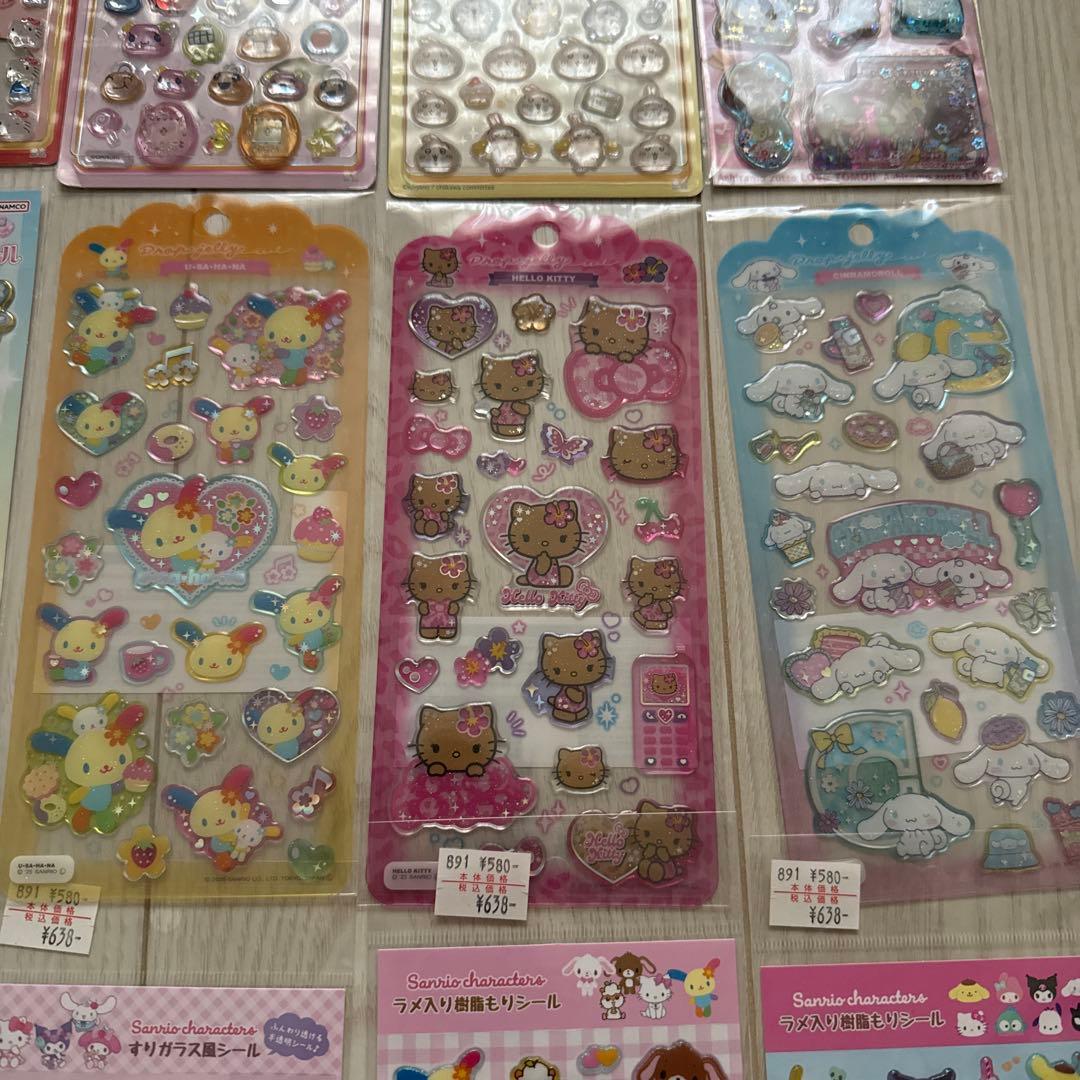 うるちゅるPOPSEAL ボンボンドロップ　サンリオ　たまごっち　ちいかわ
