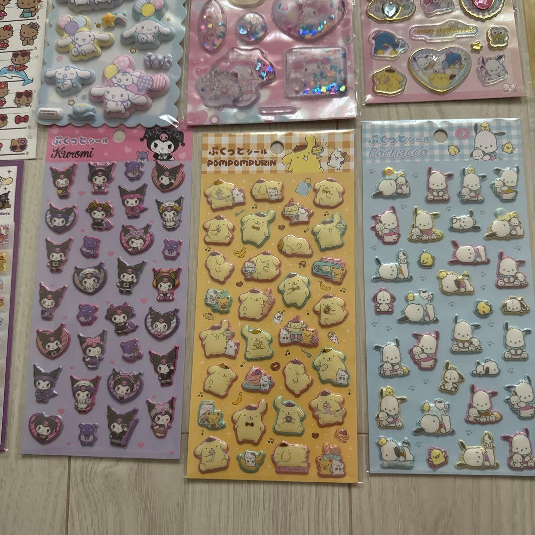 うるちゅるPOPSEAL ボンボンドロップ　サンリオ　たまごっち　ちいかわ