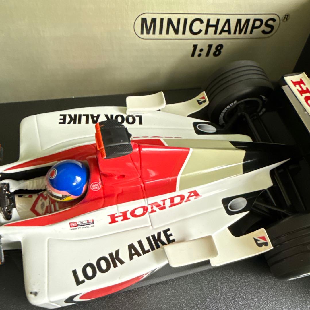 ＆【A0206】 レア ホンダJ.ヴィルヌーヴ 2003 #16 ミニチャンプス