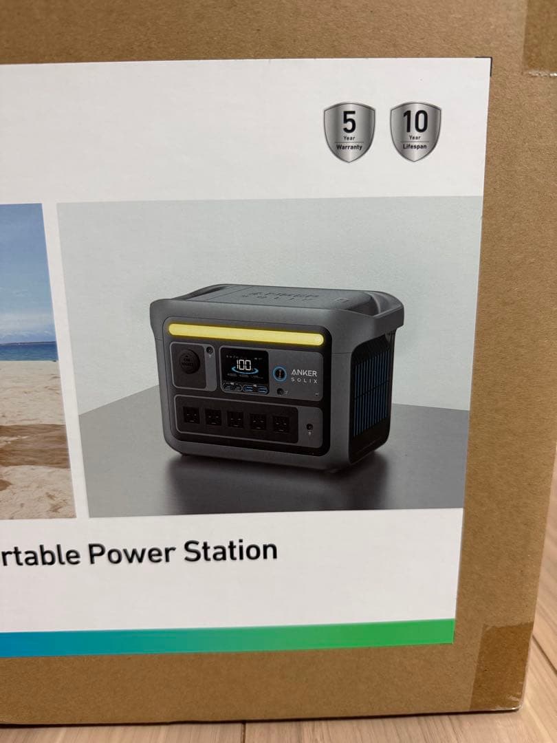 Anker Solix C800 ポータブル電源　アンカー　容量768Wh