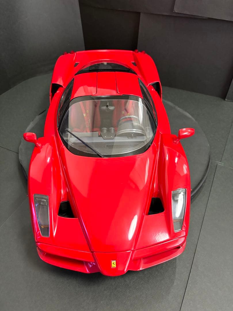 【貴重】デアゴスティーニ　エンツォフェラーリ1/10スケールセット