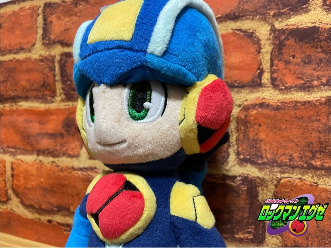 [新品] ロックマンエグゼぬいぐるみS 三英貿易 Rockman Megaman