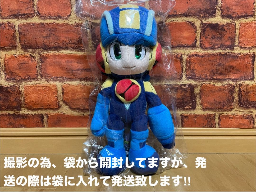 [新品] ロックマンエグゼぬいぐるみS 三英貿易 Rockman Megaman