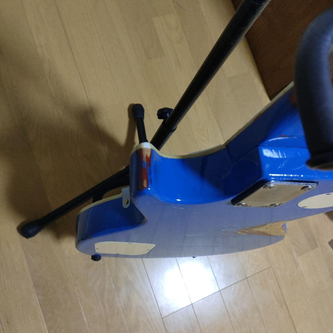 レスポール系改造　オーバーラッカーブルー　レリック少々