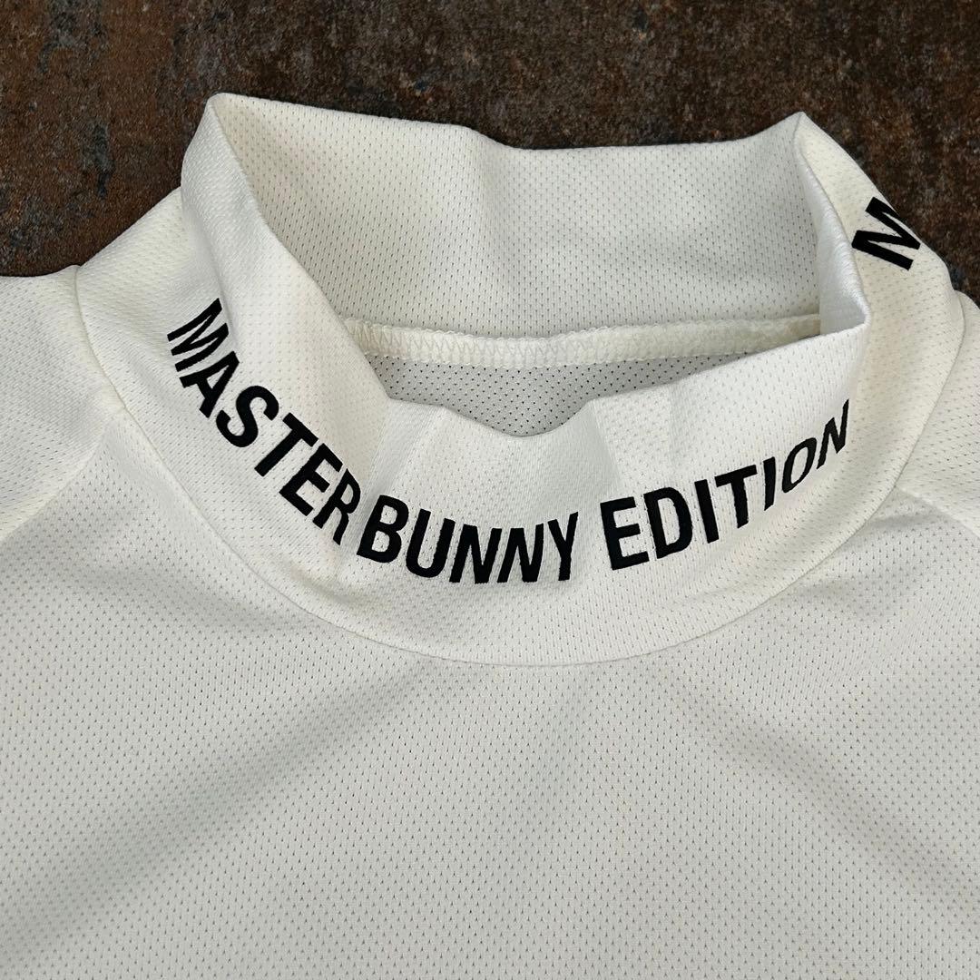 MASTER BUNNY EDITION 長袖　モックネック　ホワイト