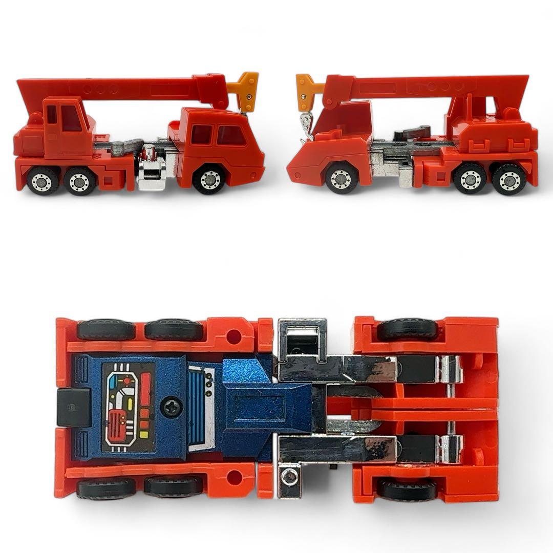 【新品同様+激レア】TAKARA タカラ ダイアクロン トラッククレーン