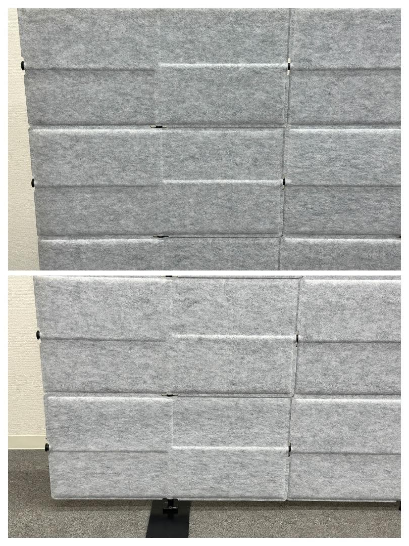 USMプライバシーパネル　パーティション　幅226cm　軽量　間仕切り　オフィス