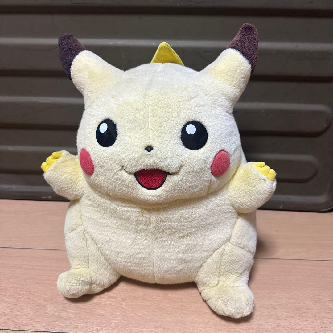 【希少】tomy ポケモン バンザイピカチュウ ぬいぐるみ 初